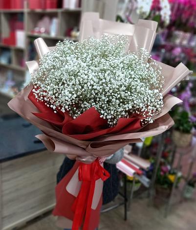 Букет цветов из: Гипсофила в Журавской