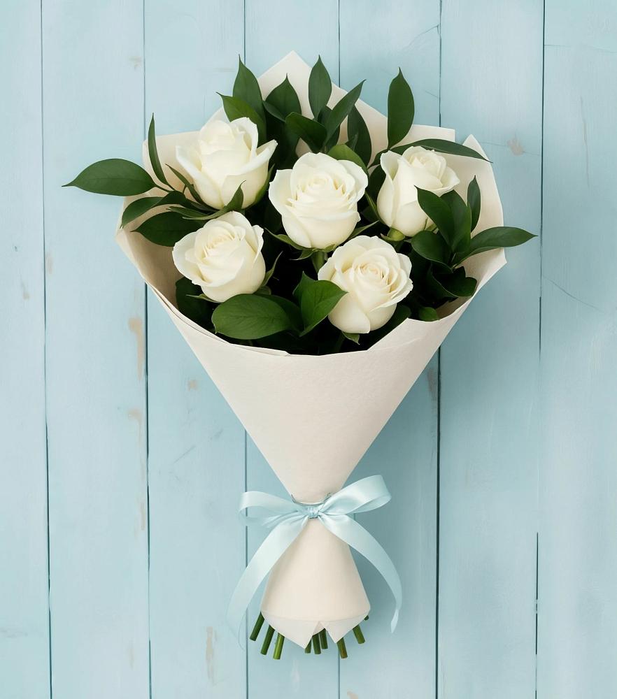 Букет цветов из: Розы в Журавской