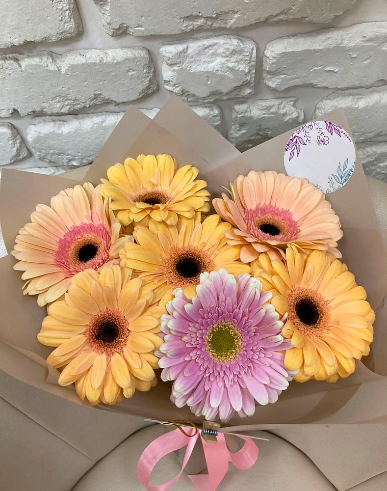 Букет цветов из: Герберы в Журавской