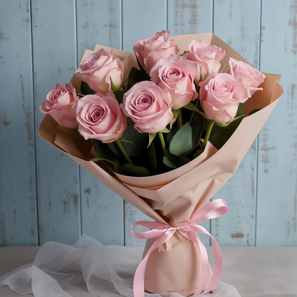 Букет цветов из: Розы в Журавской