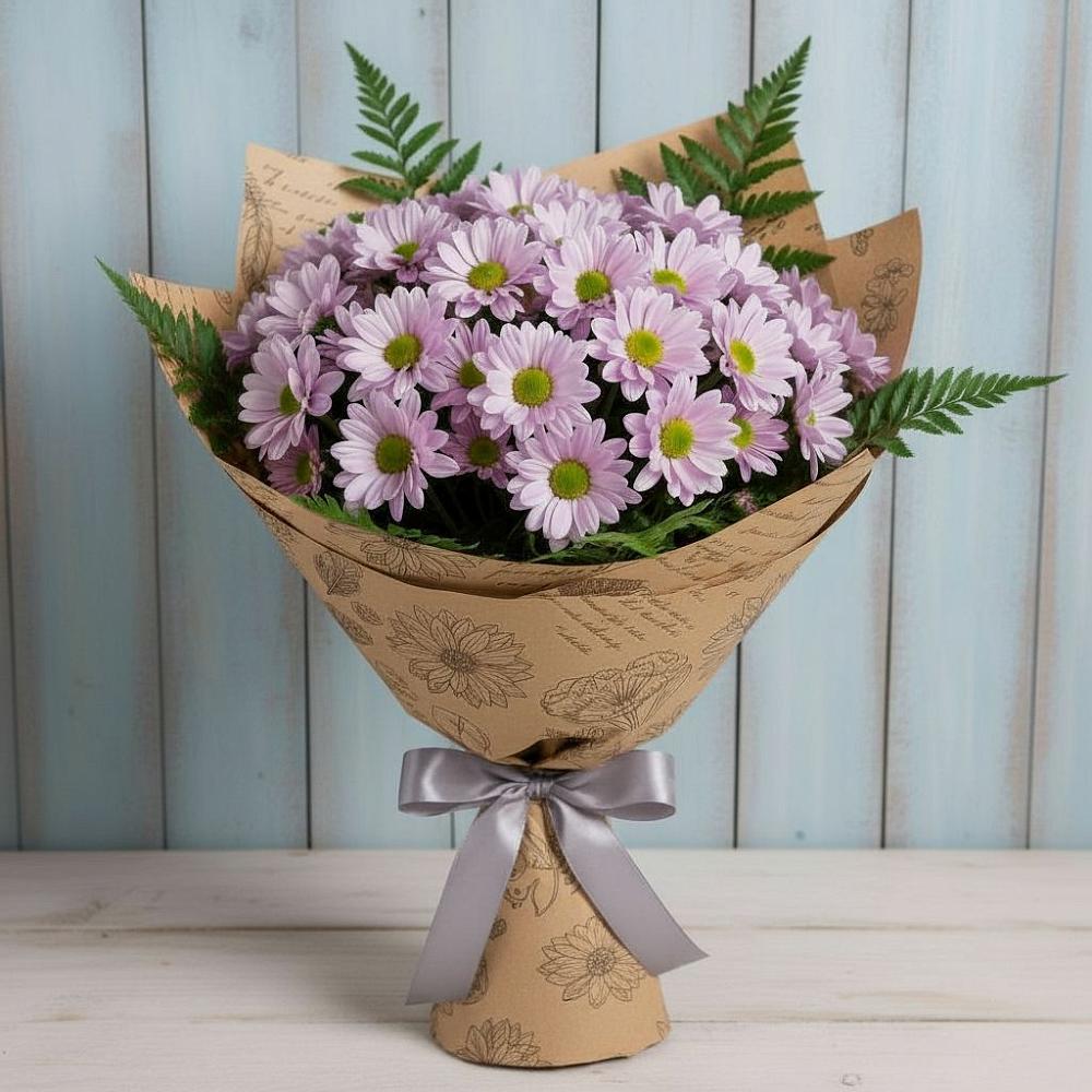 Букет цветов из: Хризантемы в Журавской