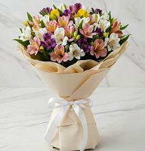 Букет цветов из:  Альстромерии #REPLACE_PRED# Журавской