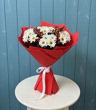 Букет цветов из:  Хризантемы #REPLACE_PRED# Журавской