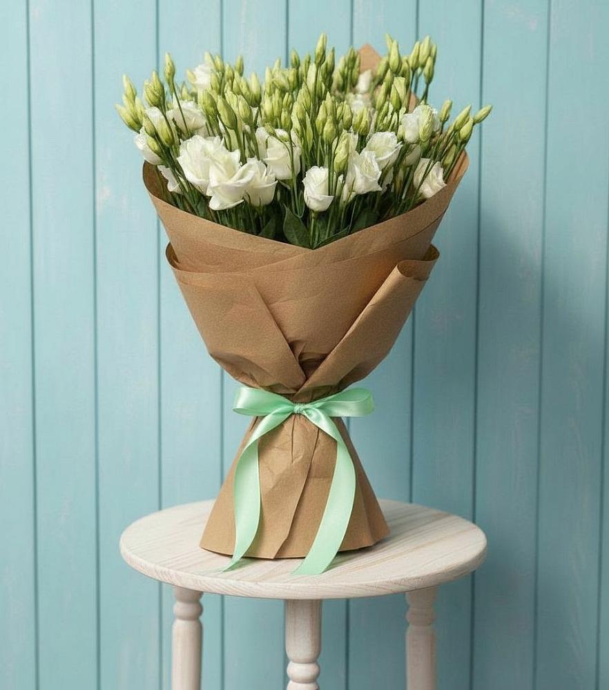 Букет цветов из: Лизиантусы в Журавской