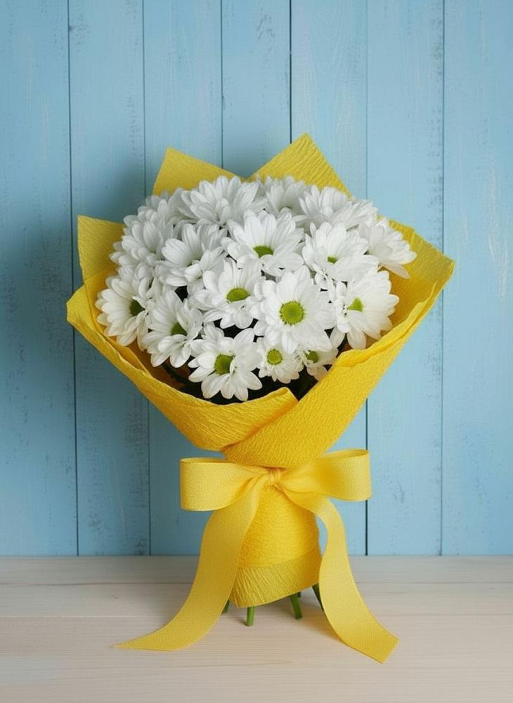 Букет цветов из: Хризантемы в Журавской