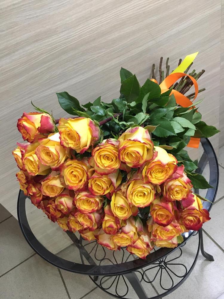 Букет Желтые розы в Журавской