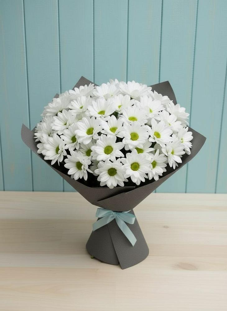 Букет цветов из: Хризантемы в Журавской