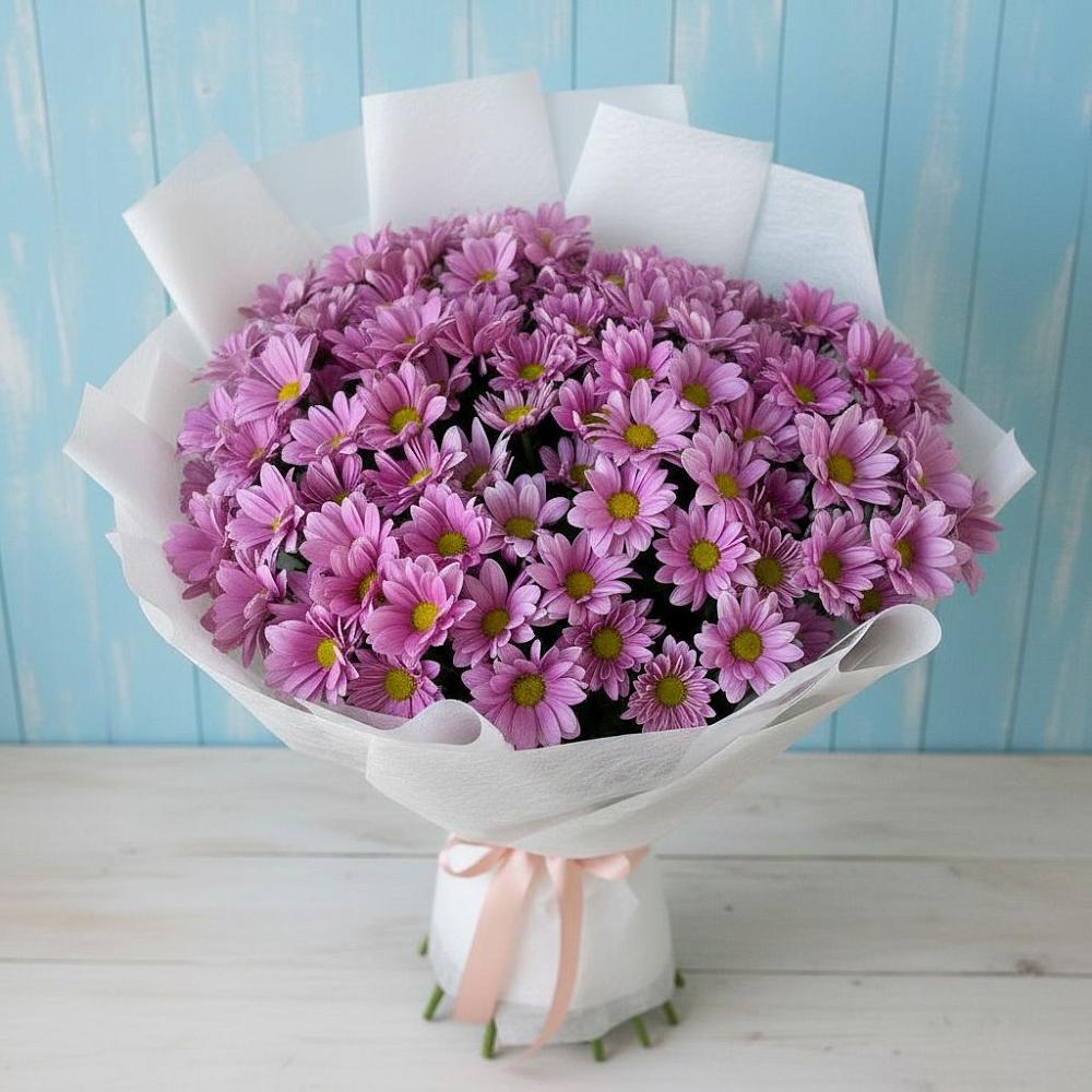 Букет цветов из: Хризантемы в Журавской