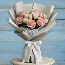 Букет цветов из:  Розы в Журавской