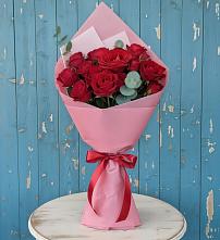 Букет цветов из:  Розы в Журавской