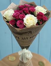 Букет цветов из:  Розы в Журавской
