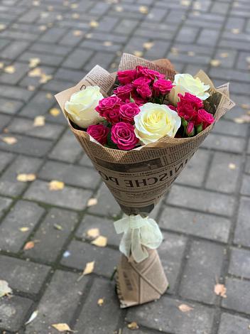 Букет цветов из: Розы в Журавской