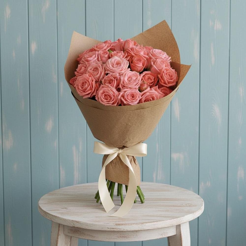 Букет цветов из: Розы в Журавской