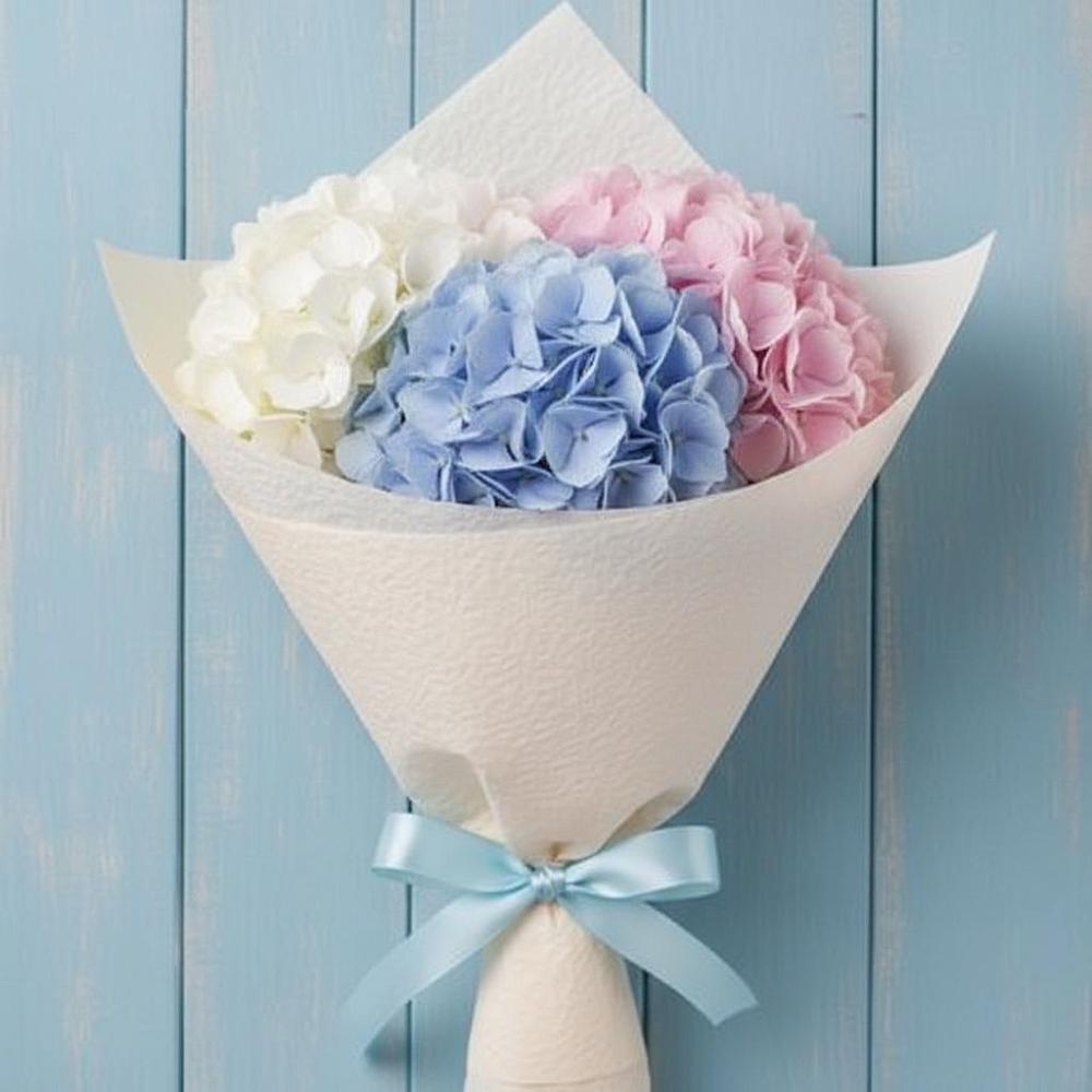 Букет цветов из: Гортензия в Журавской