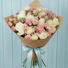 Букет цветов из:  Розы в Журавской